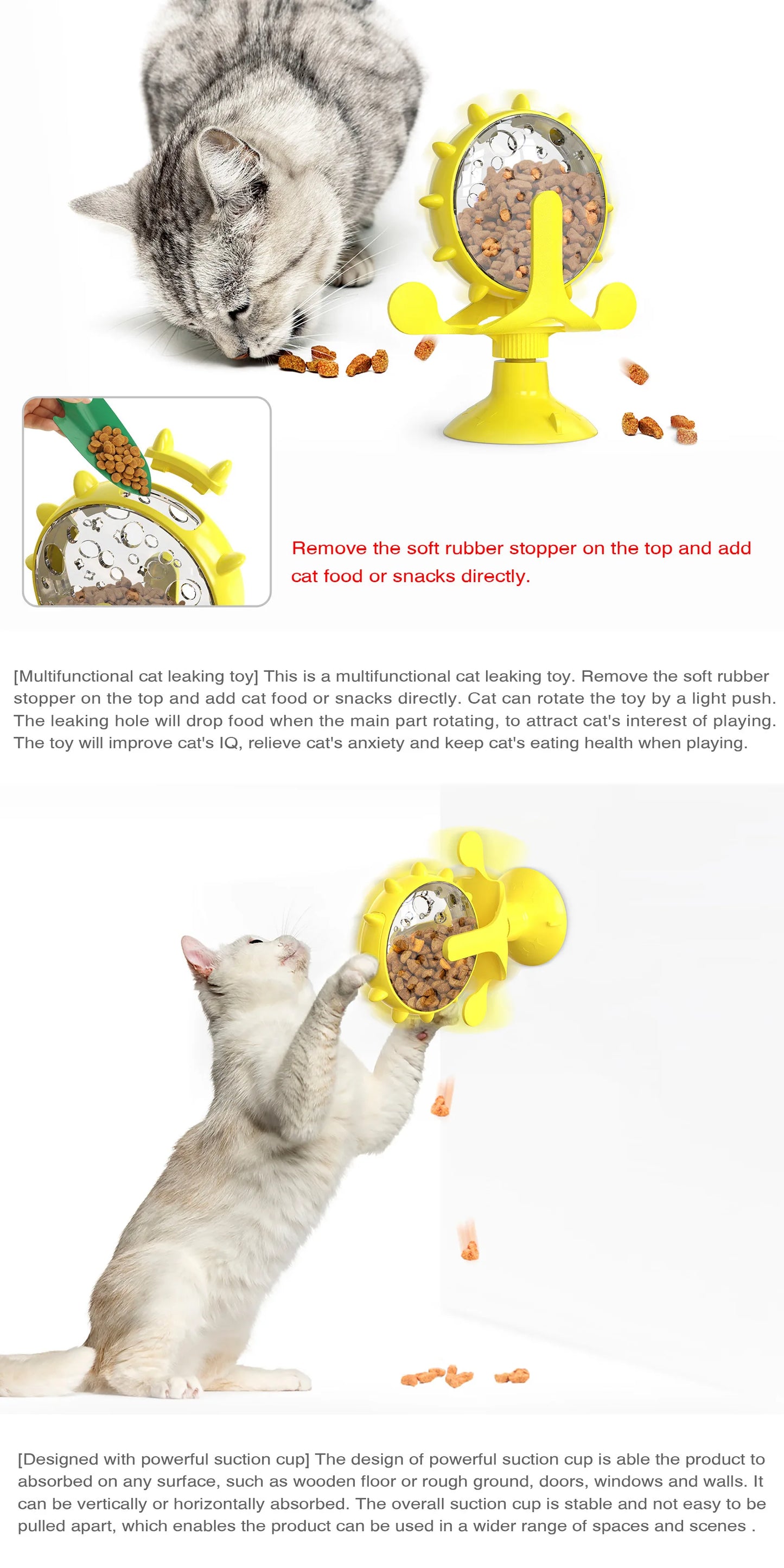 Interactive Treat Leaking Toy