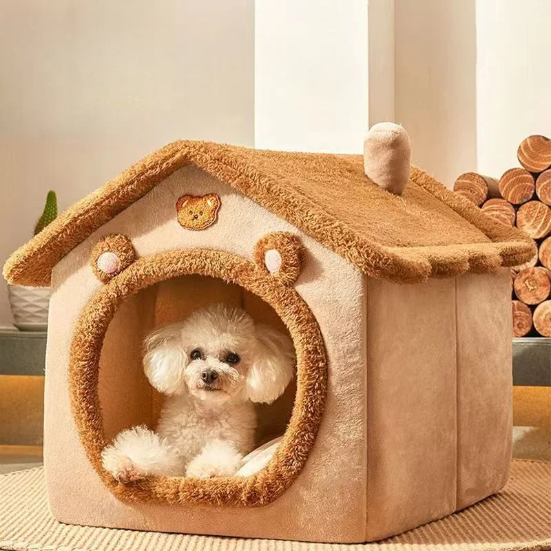 All Seasons Warm Washable Cat Dog House Indoor