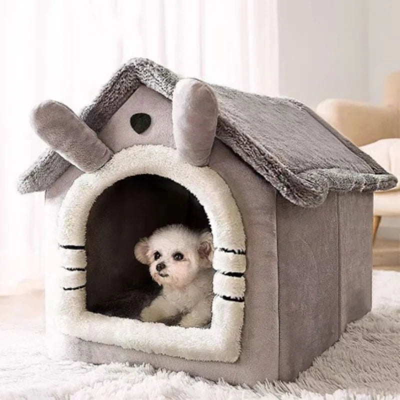 All Seasons Warm Washable Cat Dog House Indoor