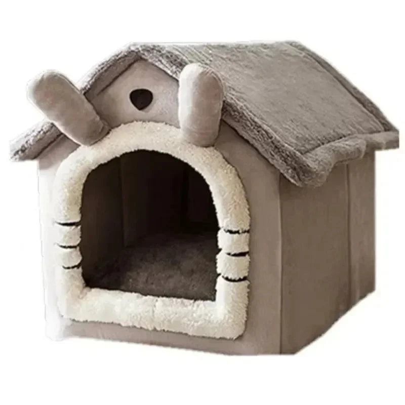All Seasons Warm Washable Cat Dog House Indoor