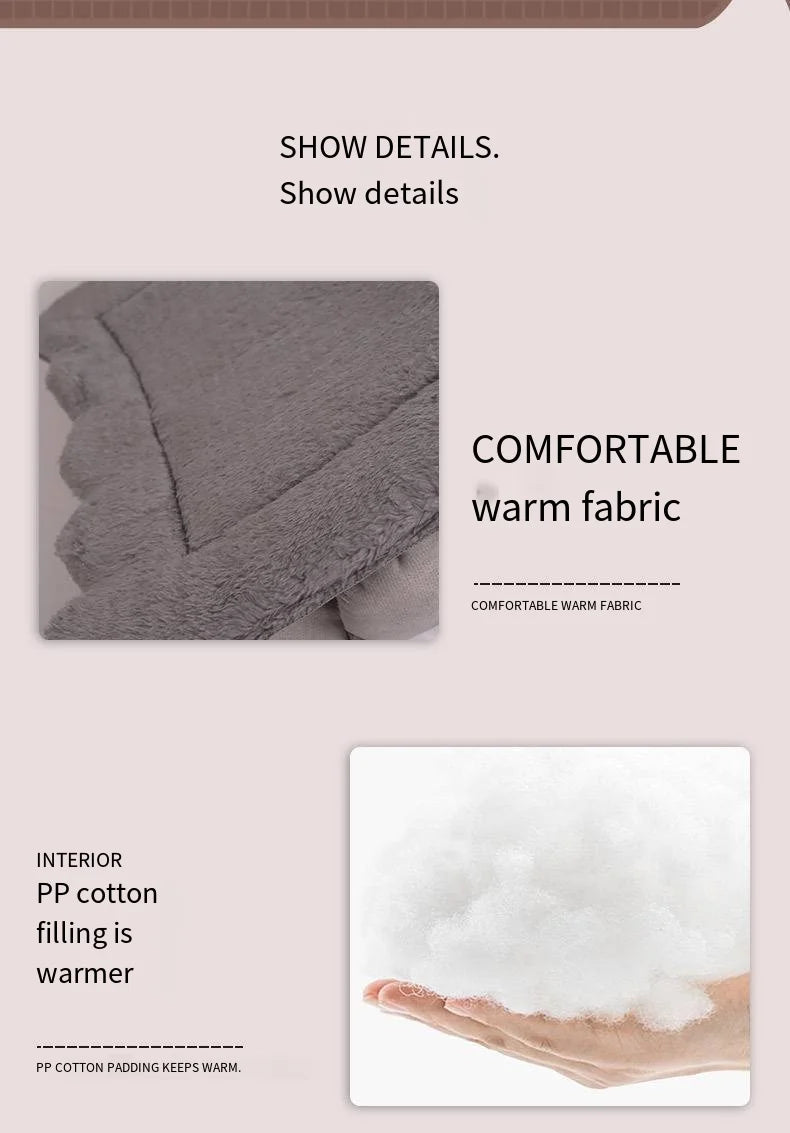 All Seasons Warm Washable Cat Dog House Indoor