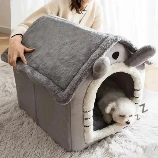 All Seasons Warm Washable Cat Dog House Indoor